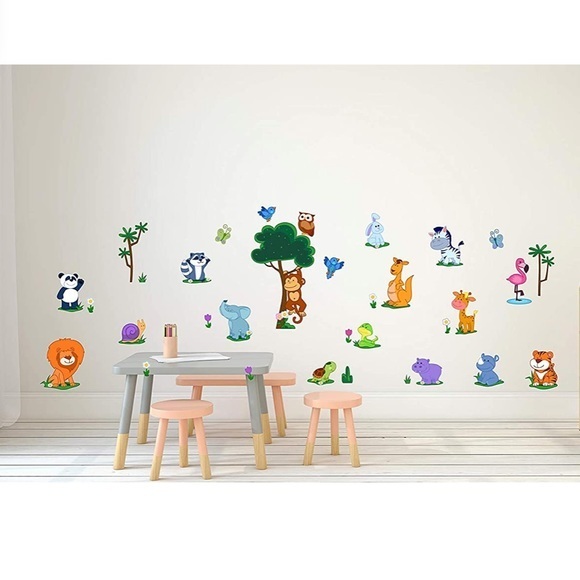 Jungle Animal Wall Decals - Picture 3 of 9